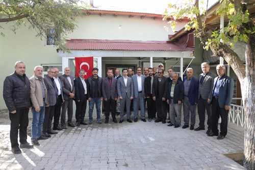 KAYMAKAM GÜZEL'DEN ÇAYTEPE KÖYÜ’NE TAZİYE EVİ ZİYARETİ